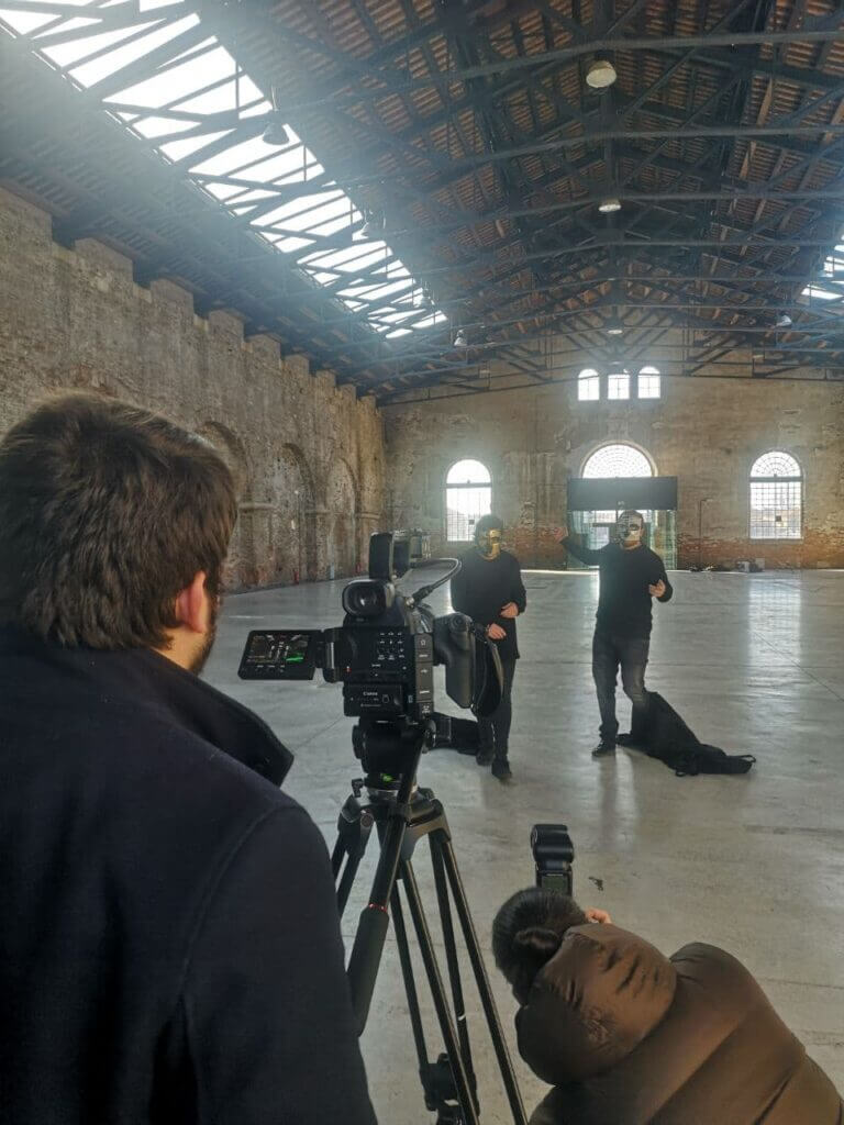 Igor S Lady Brian backstage carnevale Arsenale